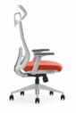 Bureaustoel Verona Orange-wit 5