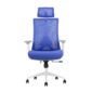 Bureaustoel Verona blauw multi color game stoel