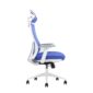 Bureaustoel Verona blauw 5