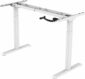 Bureau T-poot Slinger 120 x 80 cm Wit Robson eiken